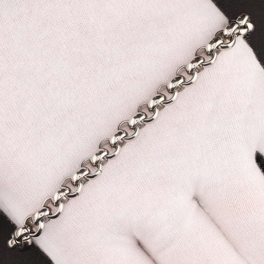 Armband Erbskette Edel 19cm