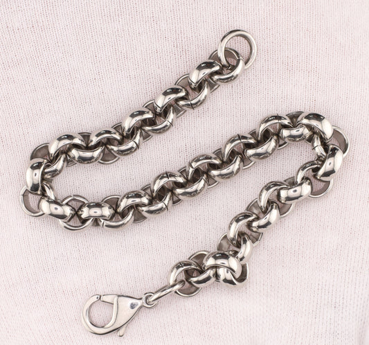 Armband Erbskette Edel 23cm