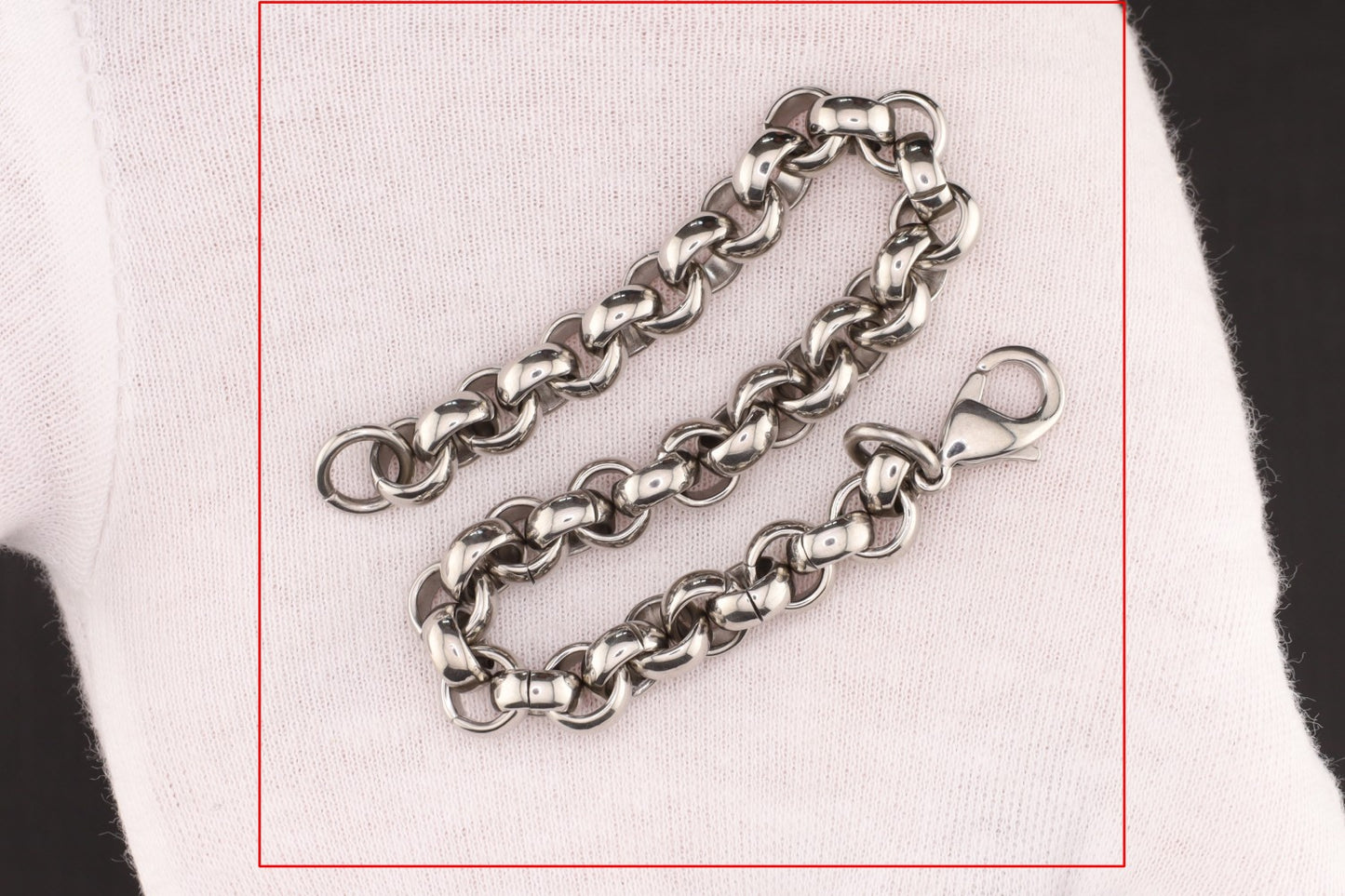 Armband Erbskette Edel 23cm