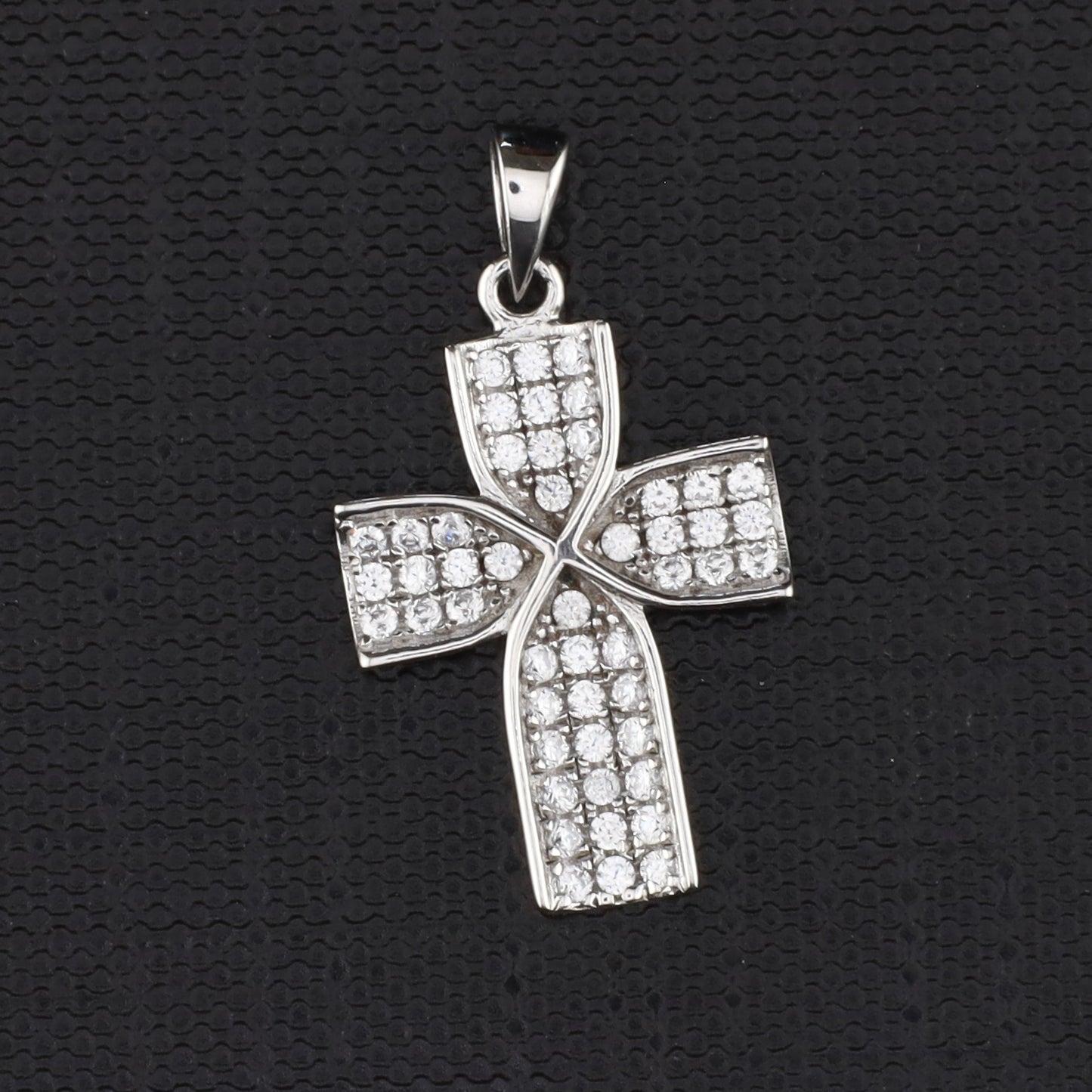 Anhänger Kreuz Zirkonia