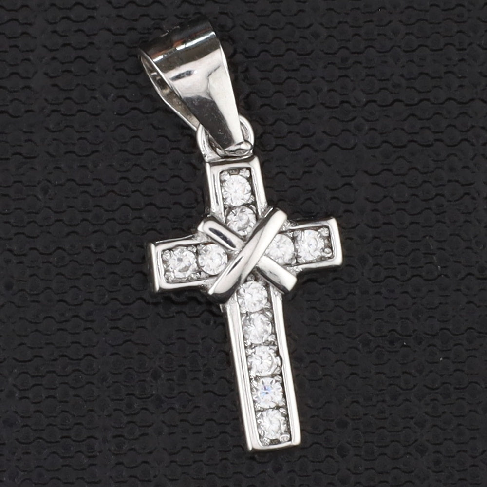 Collier Kreuz Zirkonia