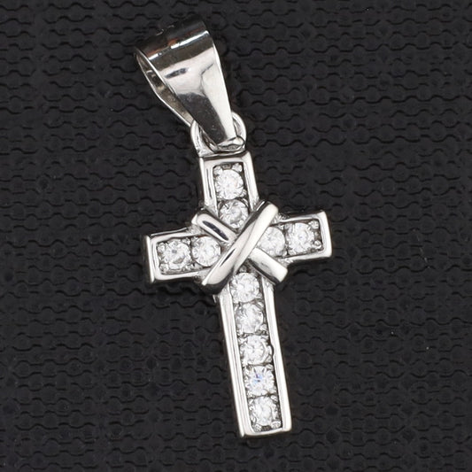 Collier Kreuz Zirkonia