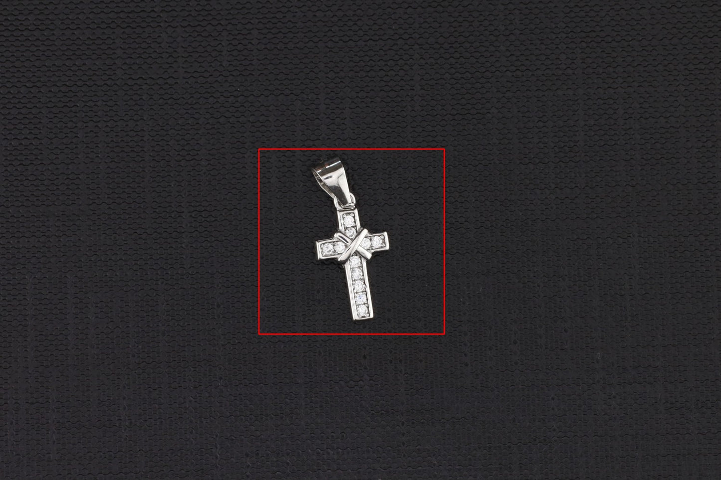 Collier Kreuz Zirkonia