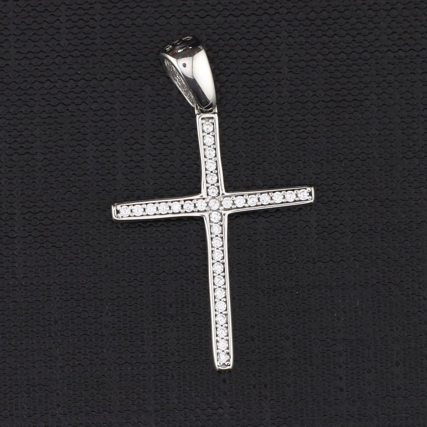 Anhänger Kreuz Zirkonia