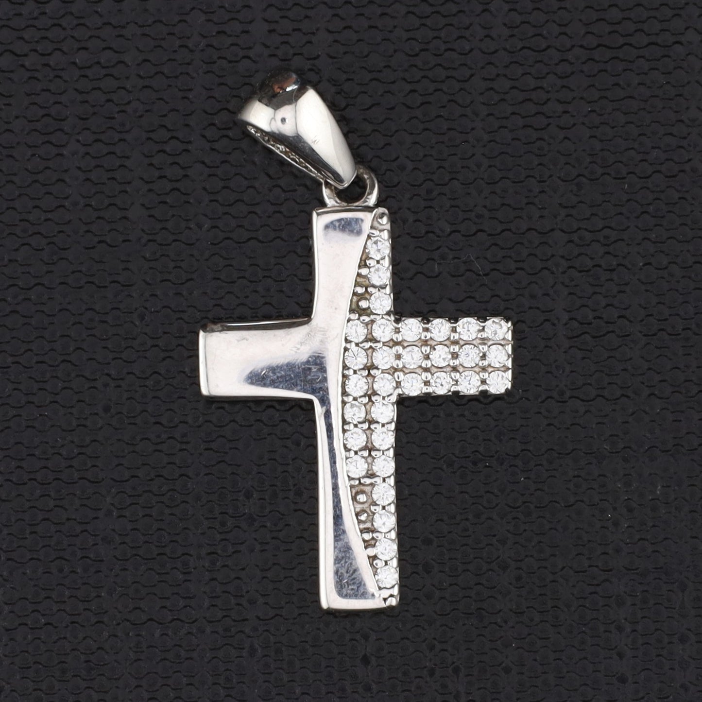 Anhänger Kreuz Zirkonia