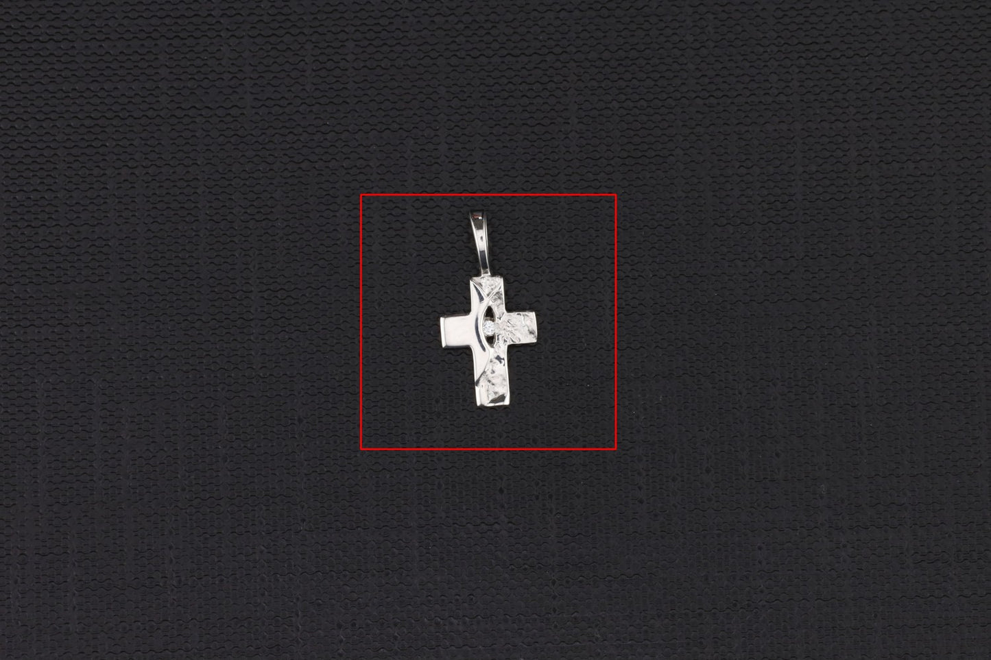 Anhänger Kreuz Zirkonia