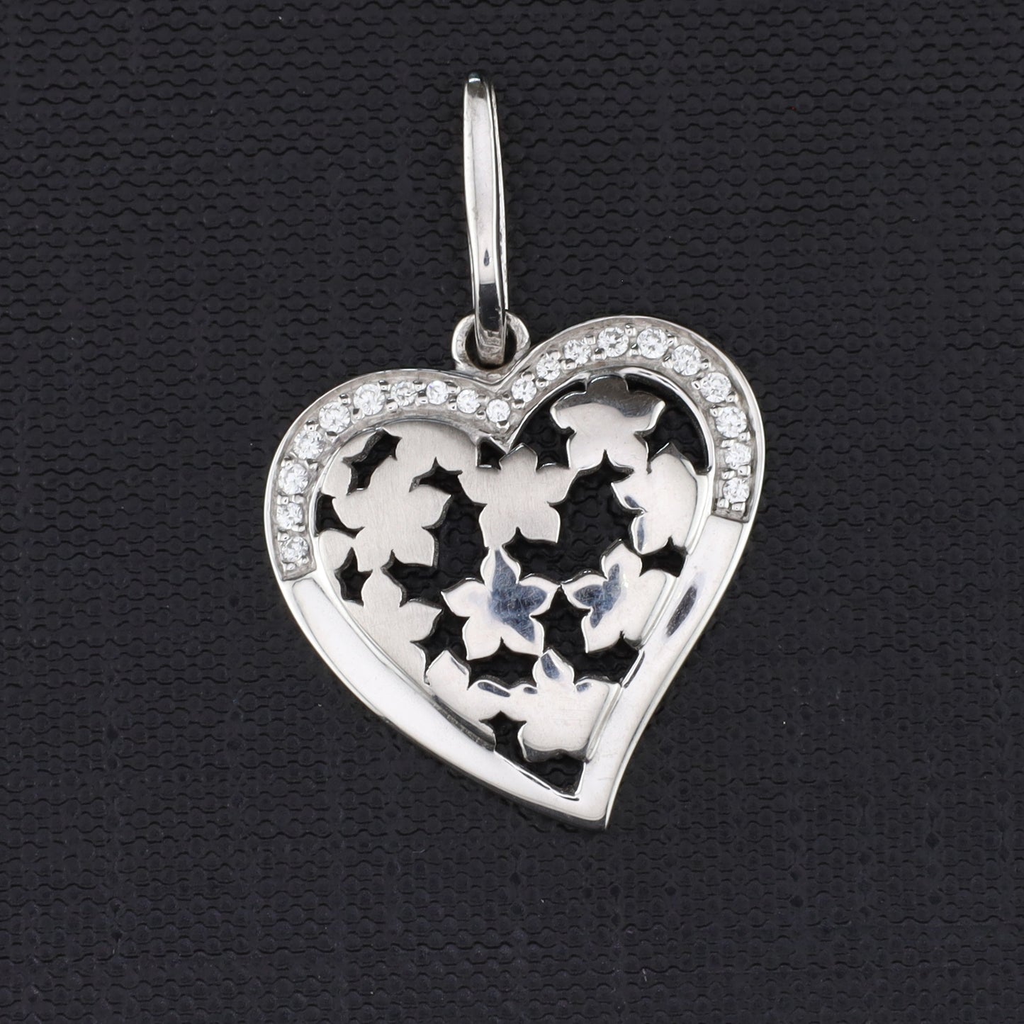 Anhänger Herz Zirkonia