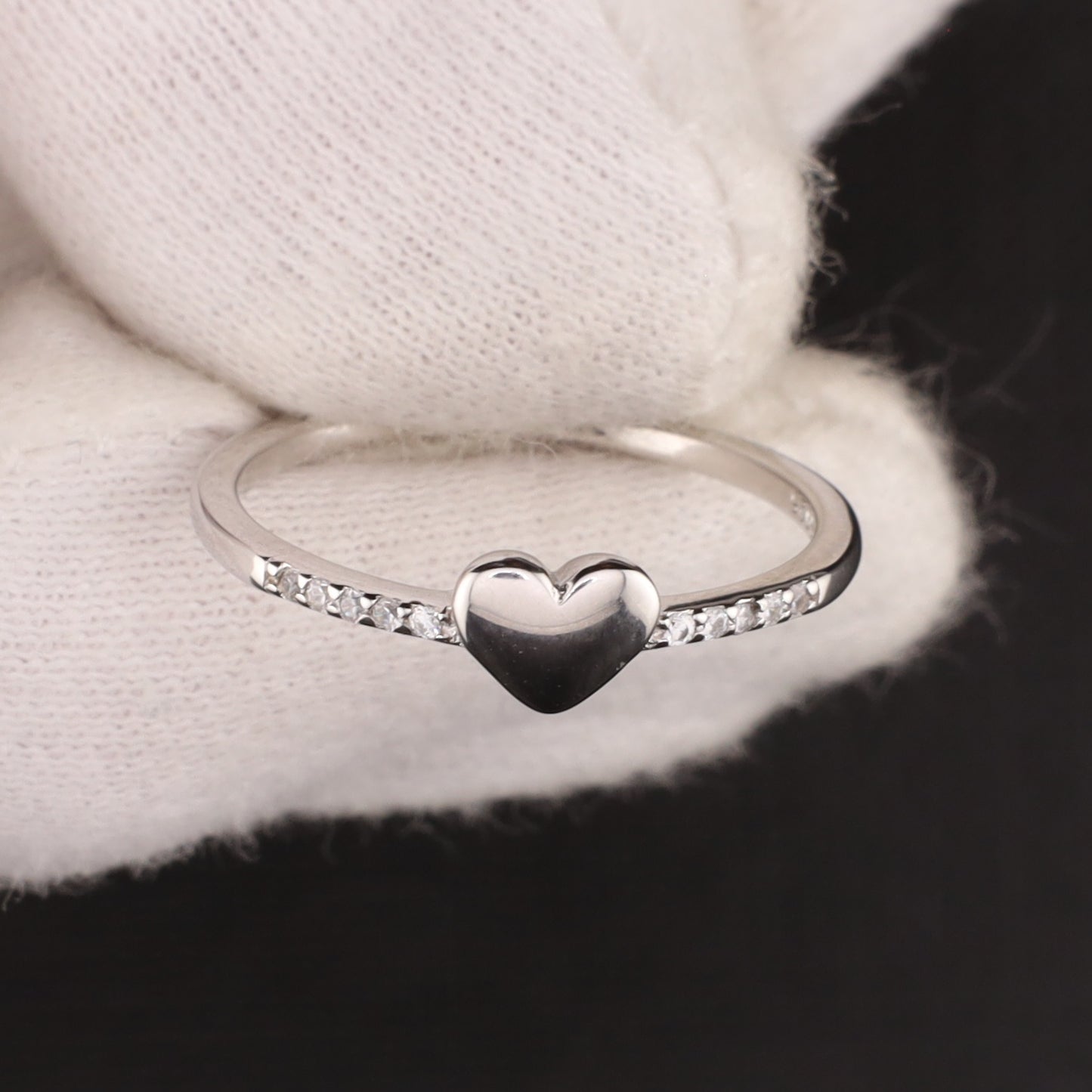 Ring Zirkonia - Größe / Maß 54