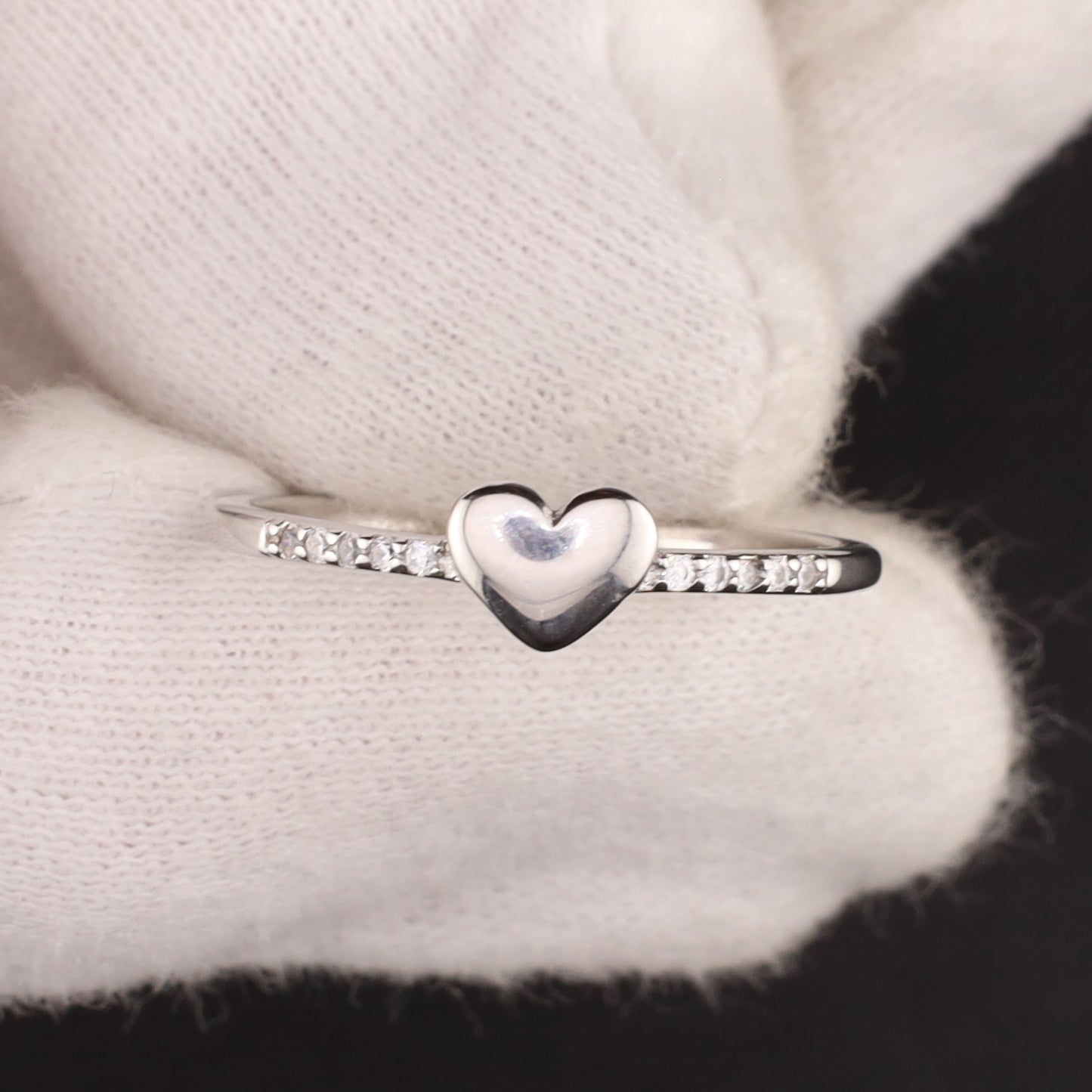 Ring Zirkonia - Größe / Maß 54