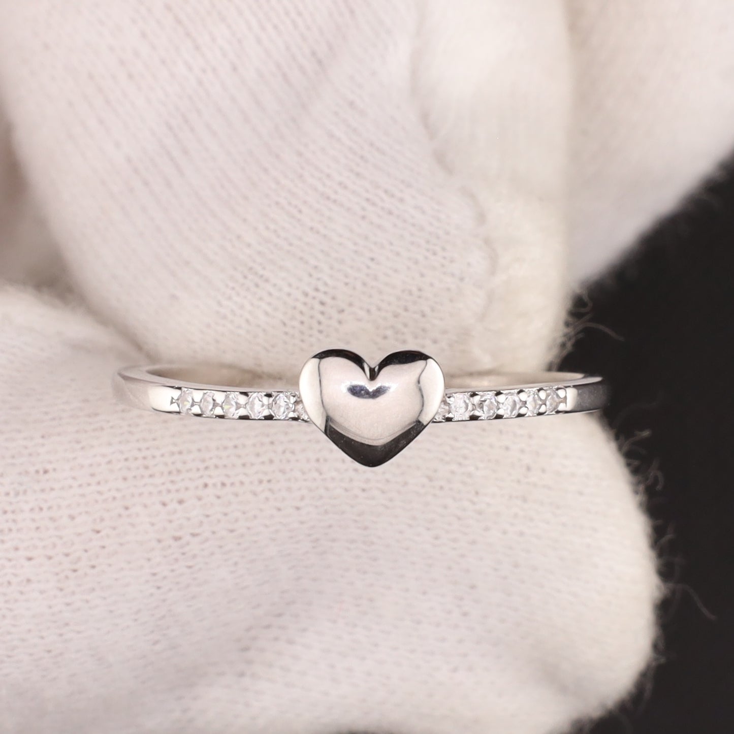 Ring Zirkonia - Größe / Maß 58