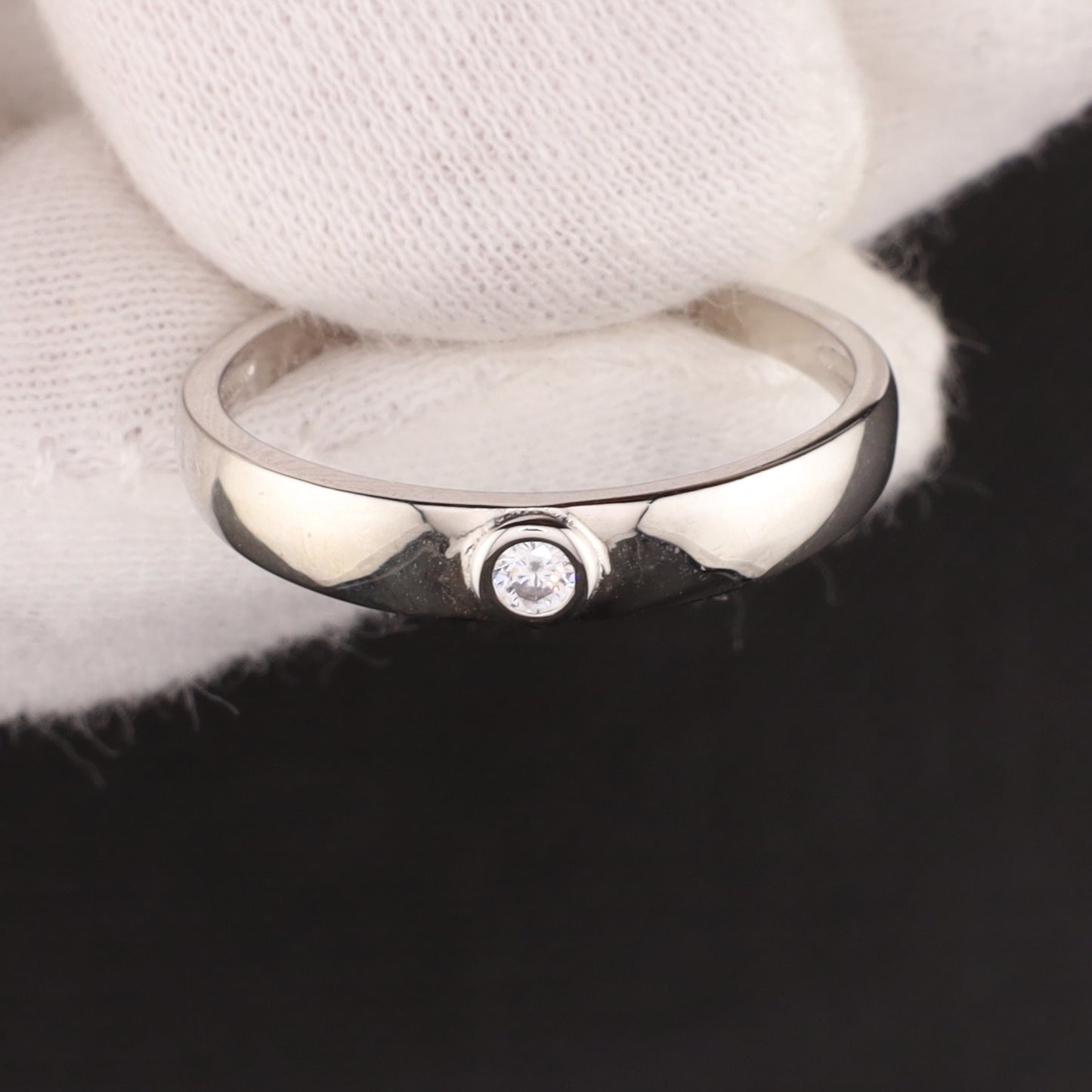 Ring Zirkonia - Größe / Maß 58