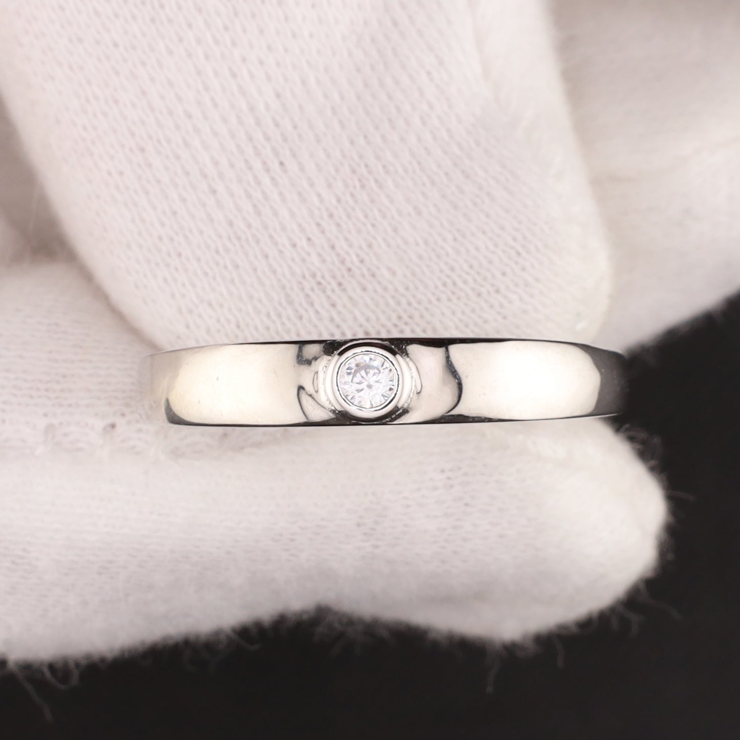 Ring Zirkonia - Größe / Maß 58