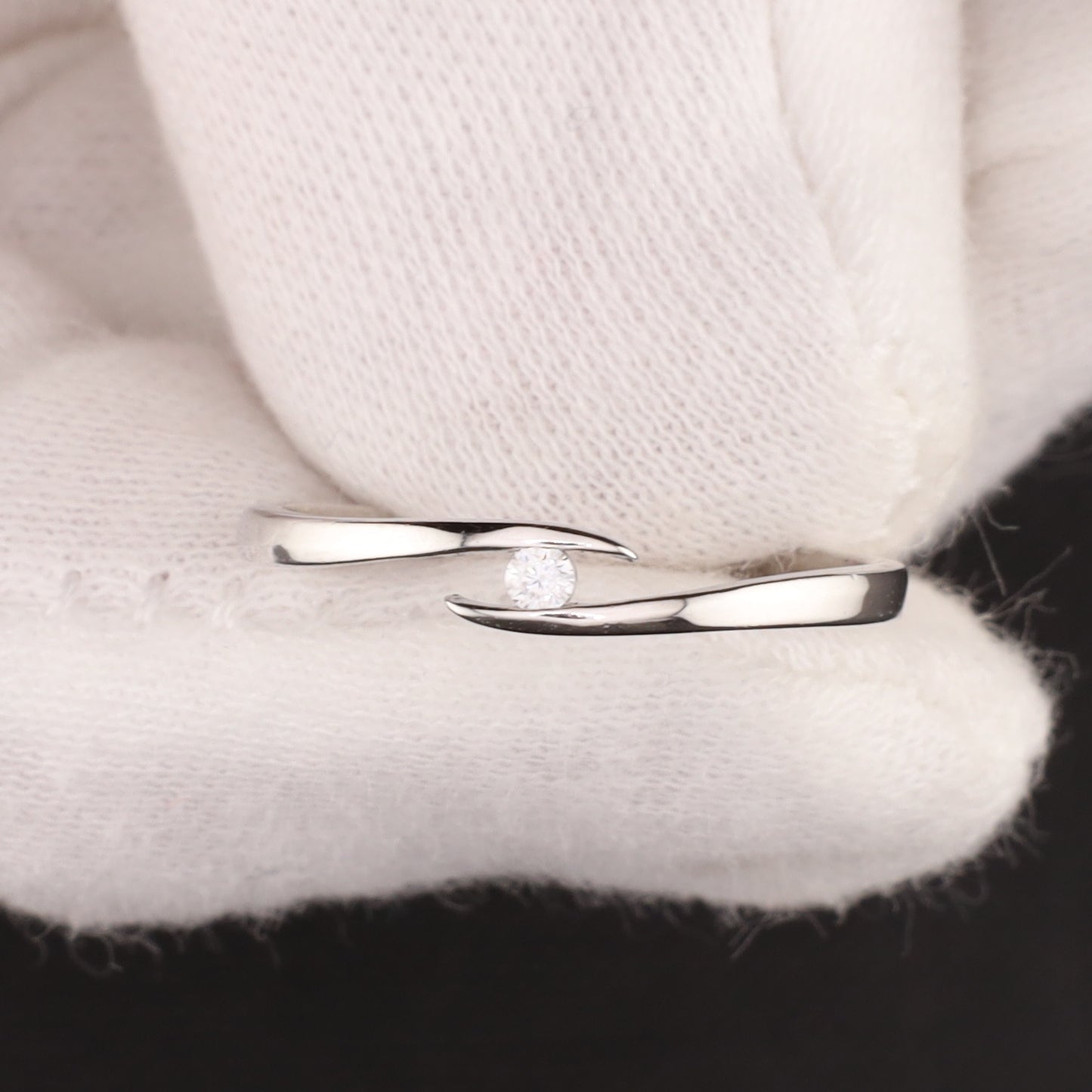 Ring Zirkonia - Größe / Maß 54