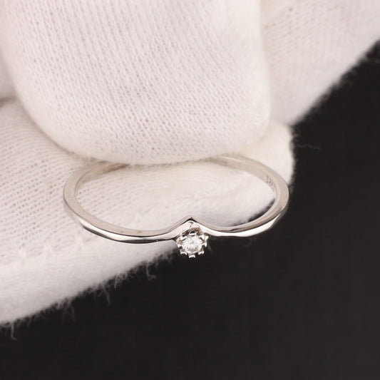 Ring Zirkonia - Größe / Maß 54