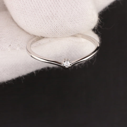 Ring Zirkonia - Größe / Maß 52