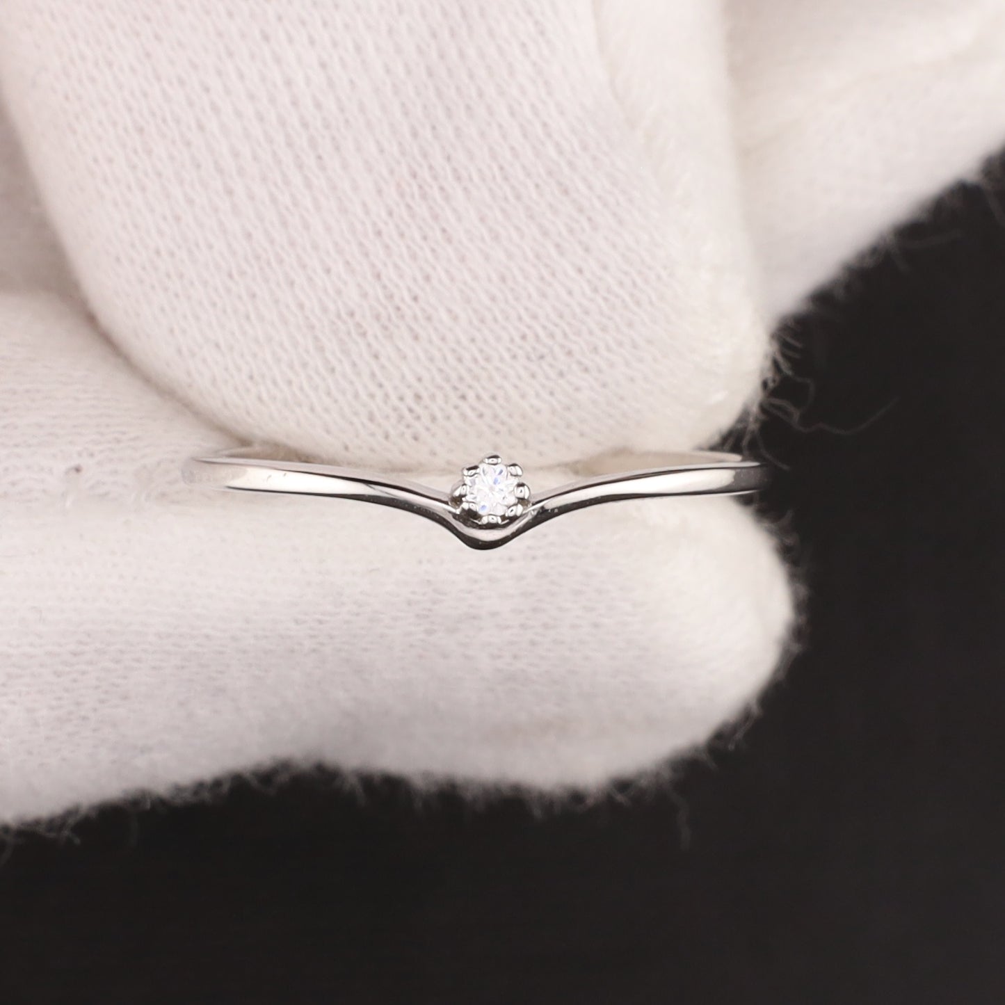 Ring Zirkonia - Größe / Maß 52