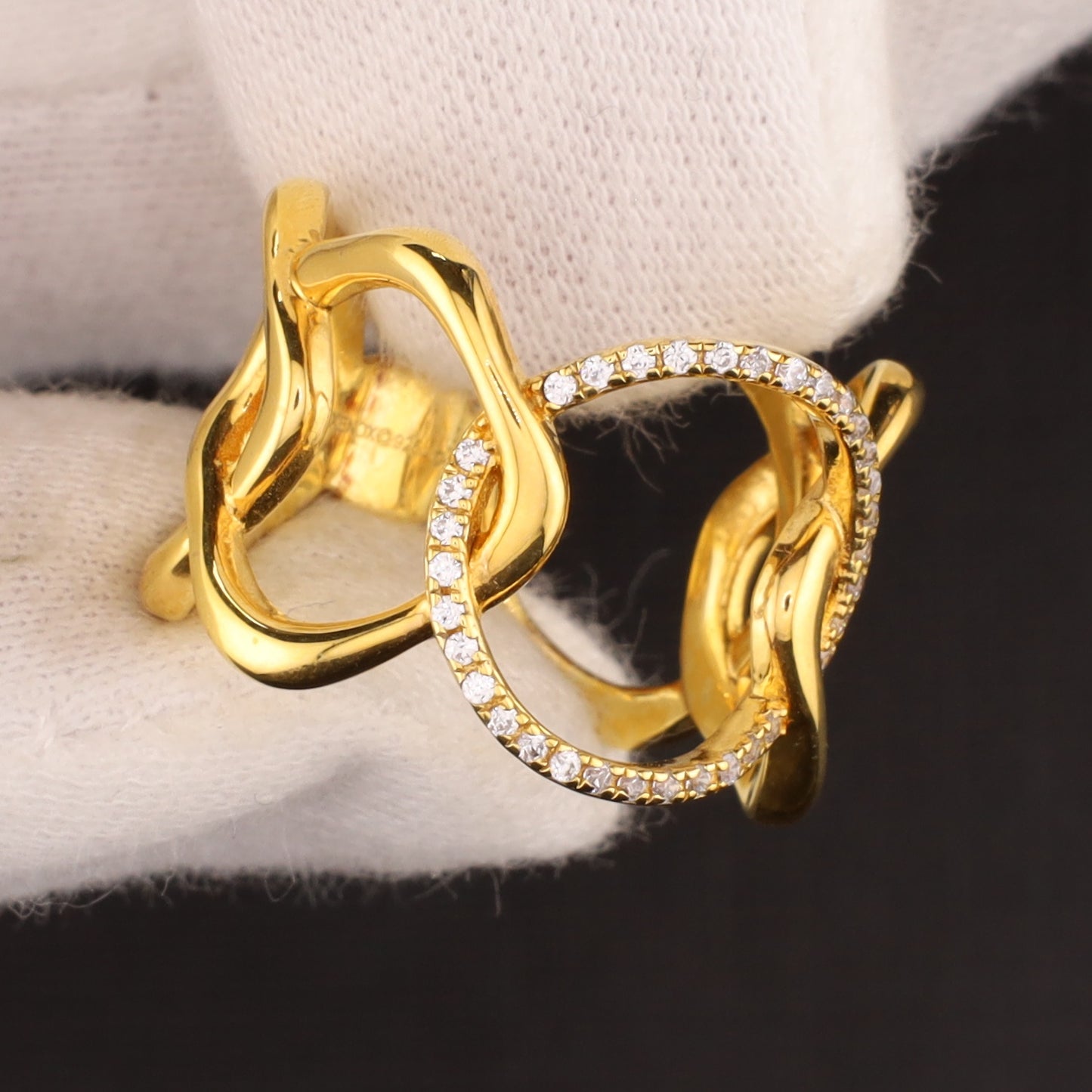 Ring Zirkonia - Größe / Maß 54