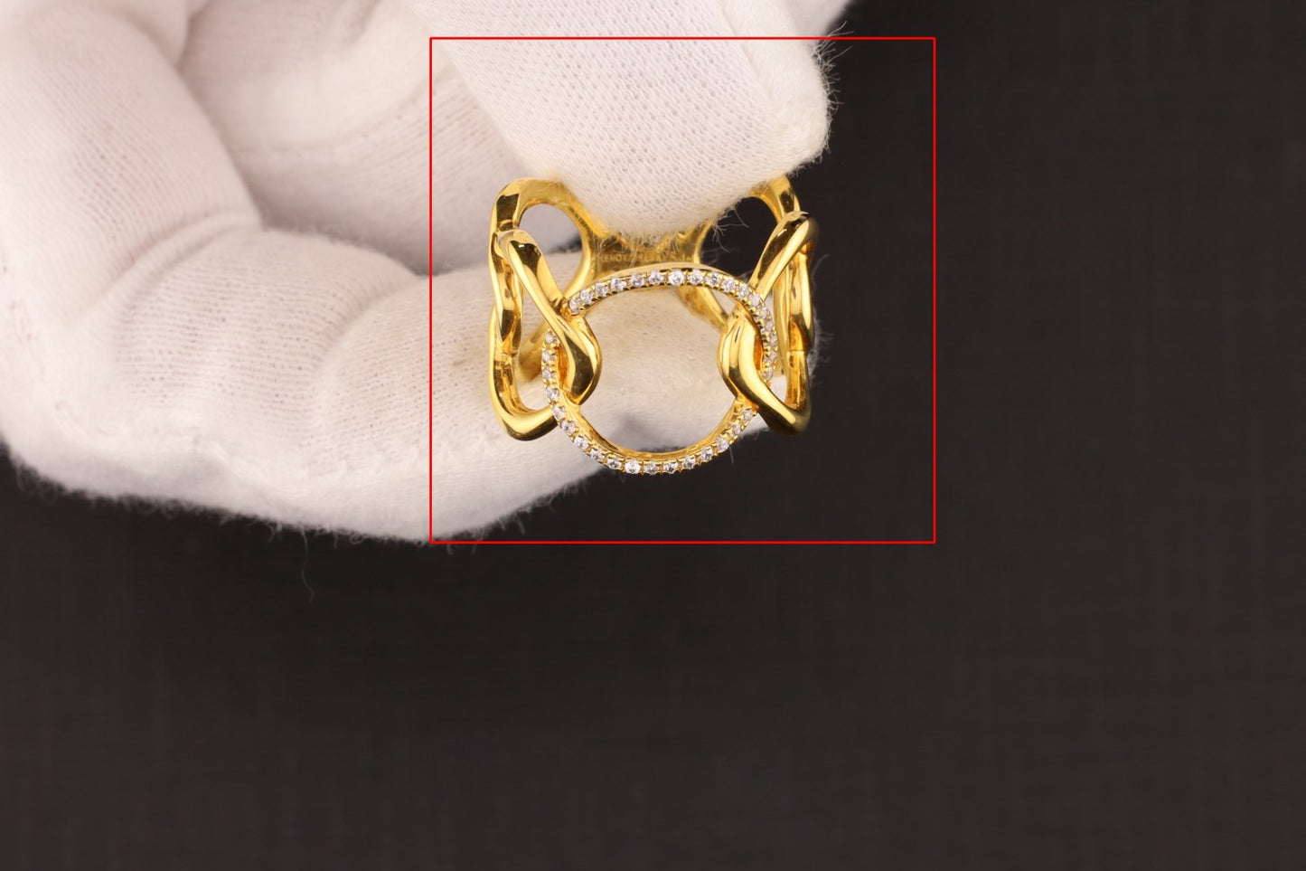 Ring Zirkonia - Größe / Maß 54