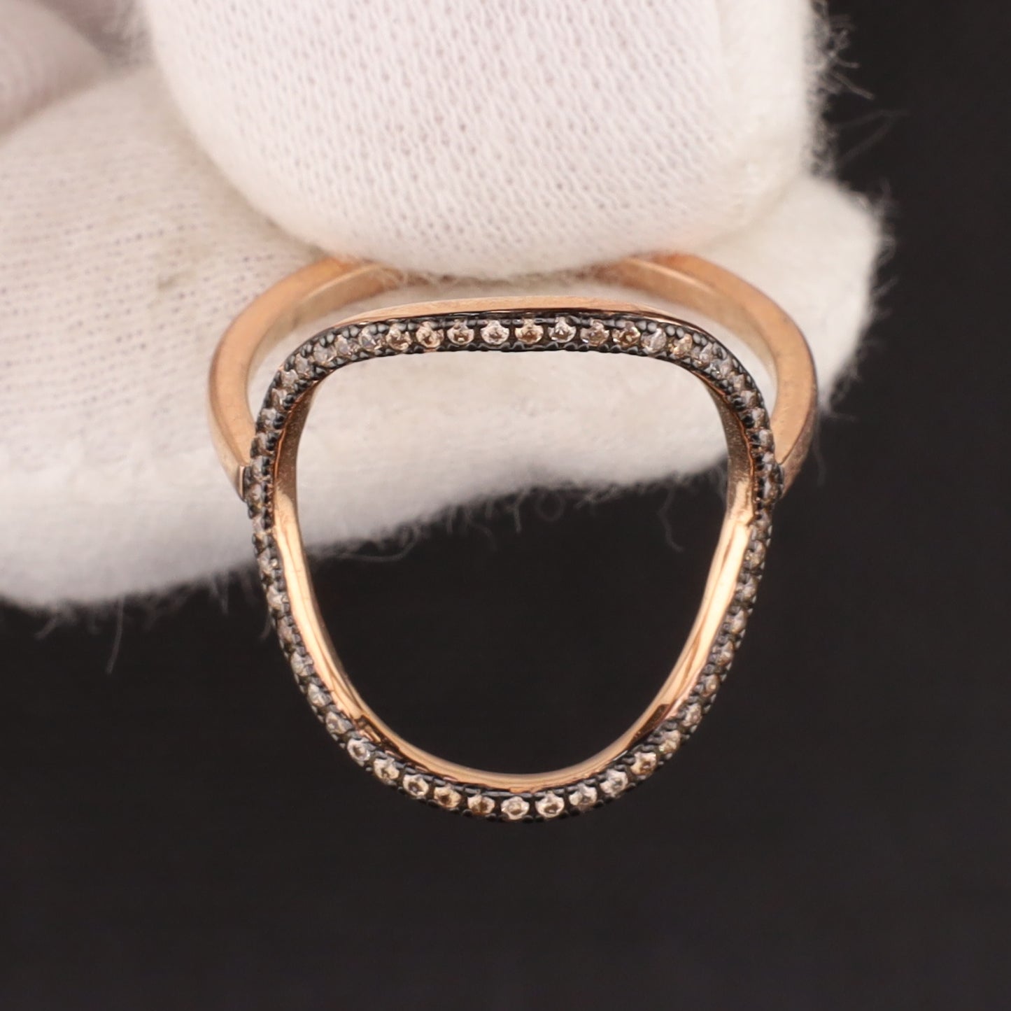 Ring Zirkonia  - Größe / Maß 54