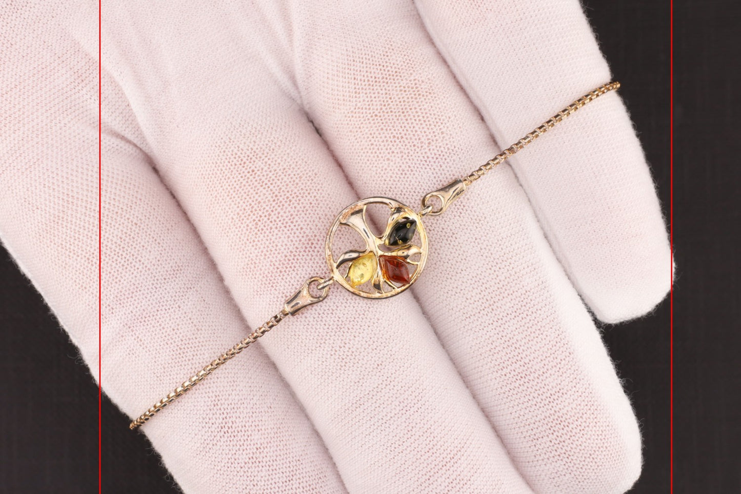 Armband Lebensb. Bernst. ES