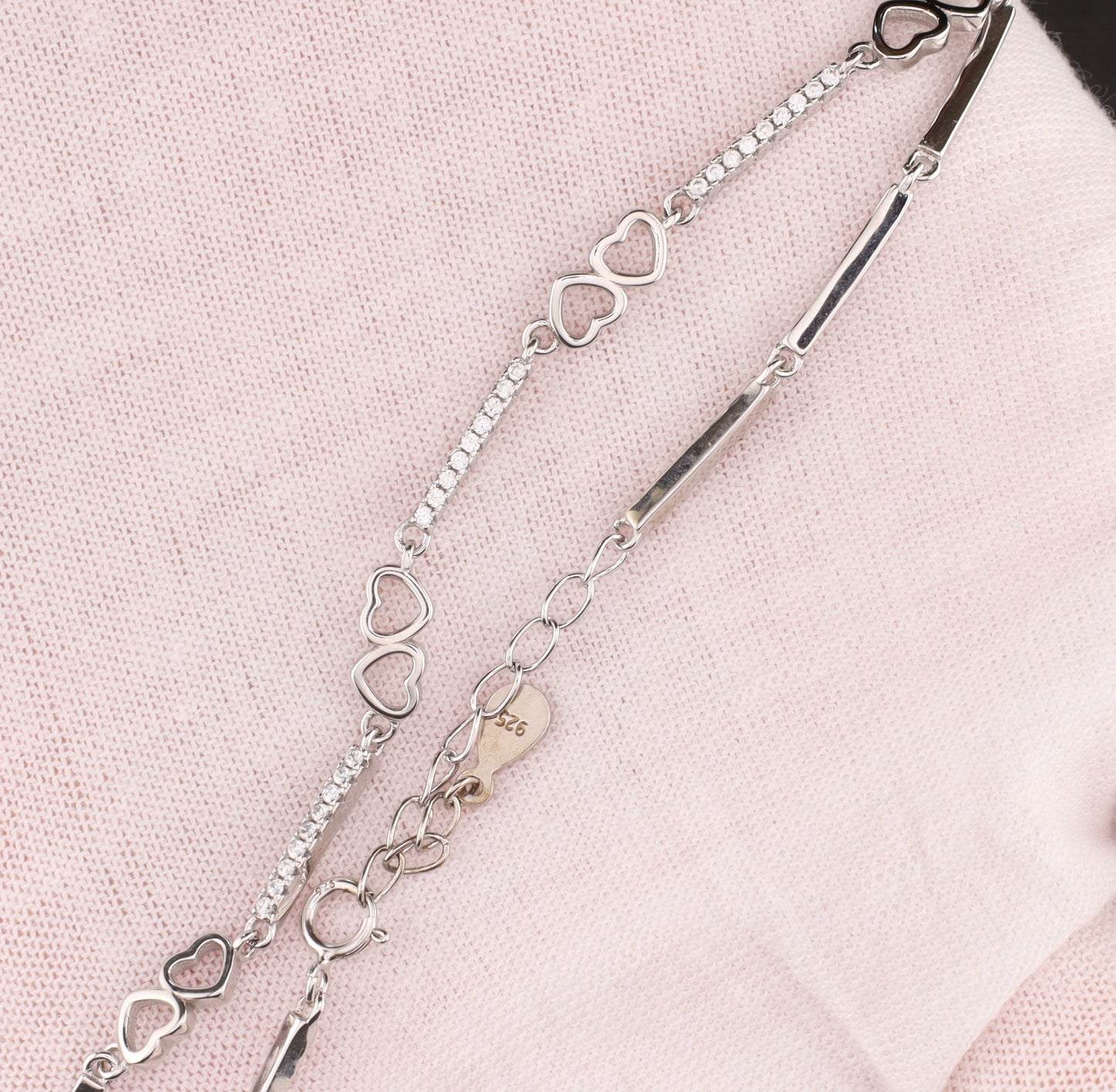 Armband Zirkonia Herz