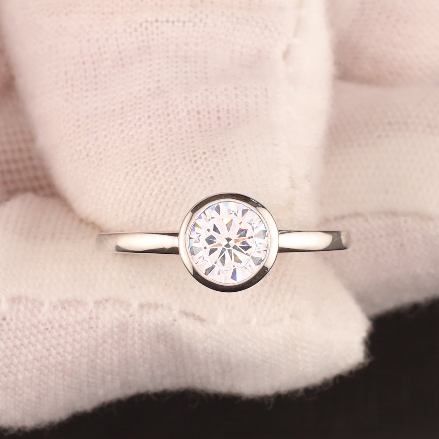 Ring Zirkonia - Größe / Maß 52