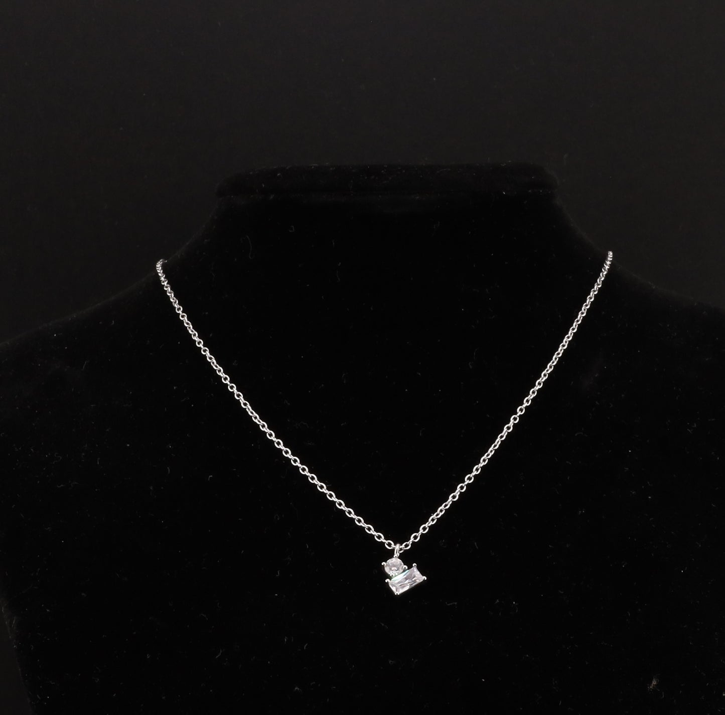 Collier Zirkonia 40-45cm