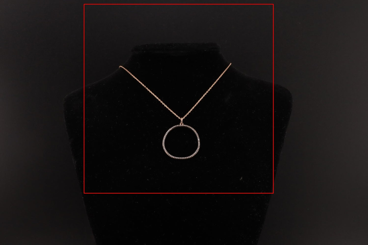 Collier Zirkonia rosé