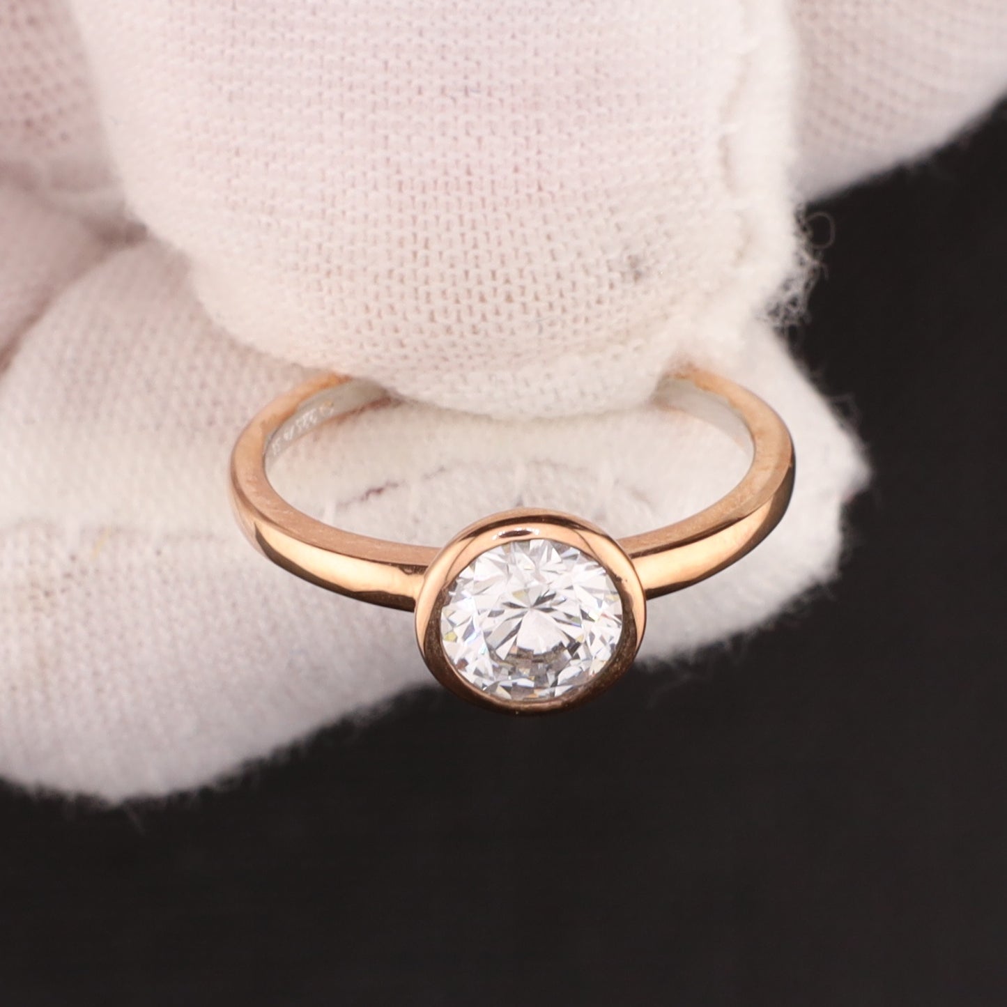 Ring Zirkonia - Größe / Maß 50