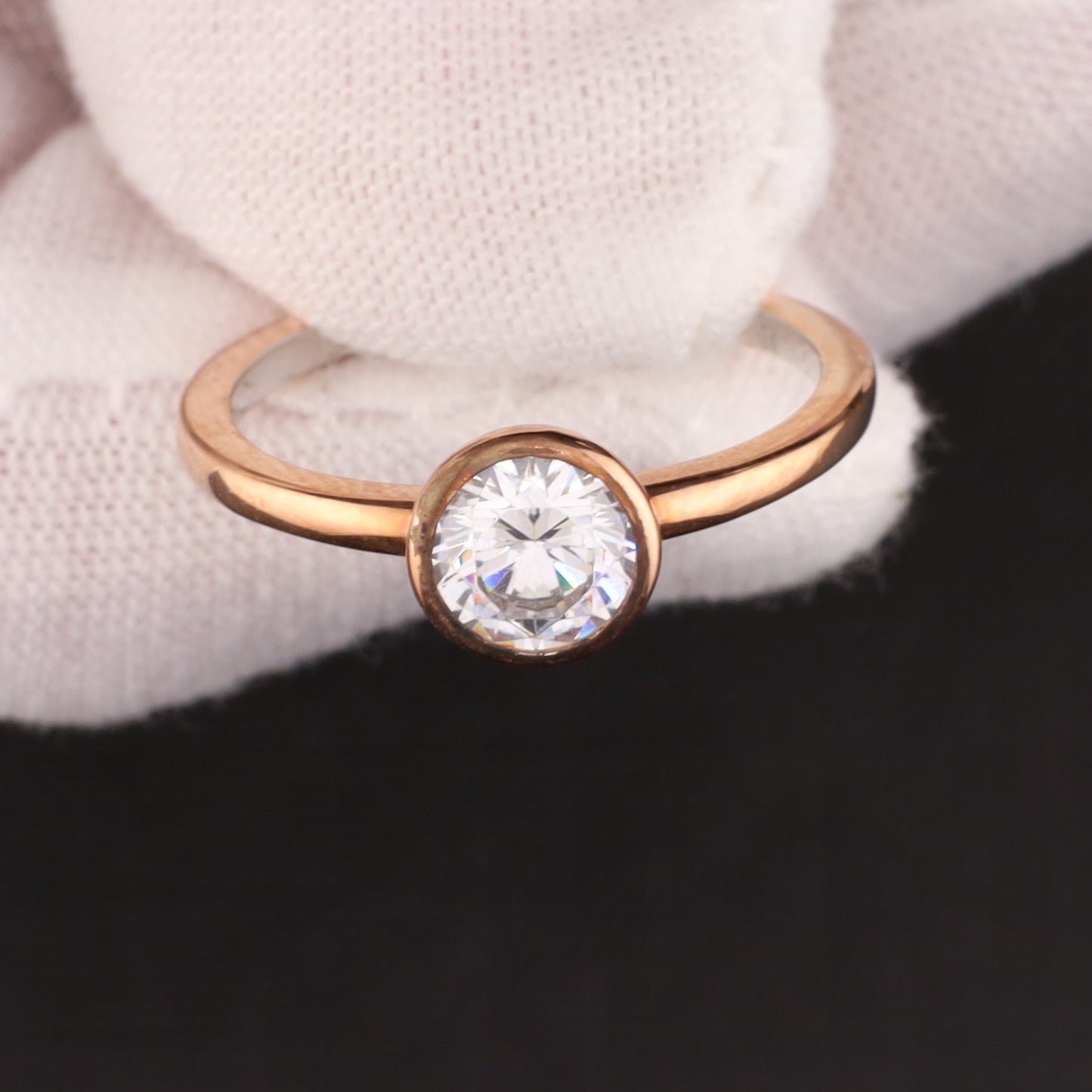 Ring Zirkonia - Größe / Maß 54