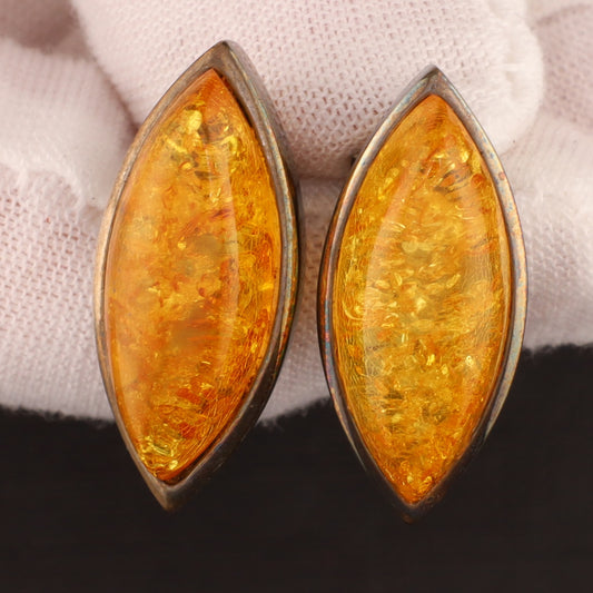 Ohrstecker Bernstein