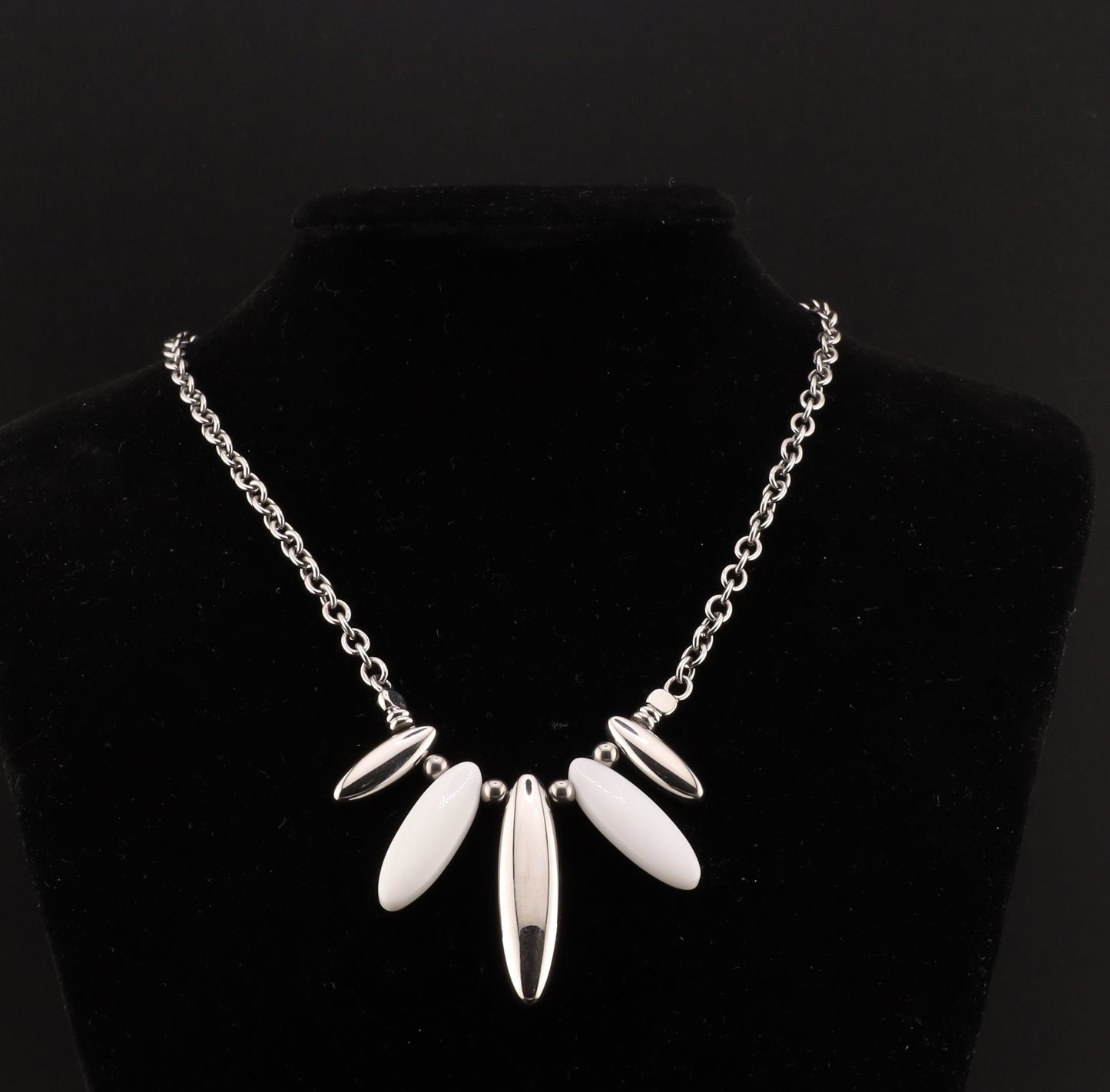 Collier mit Stein(en) ST0 42 CM