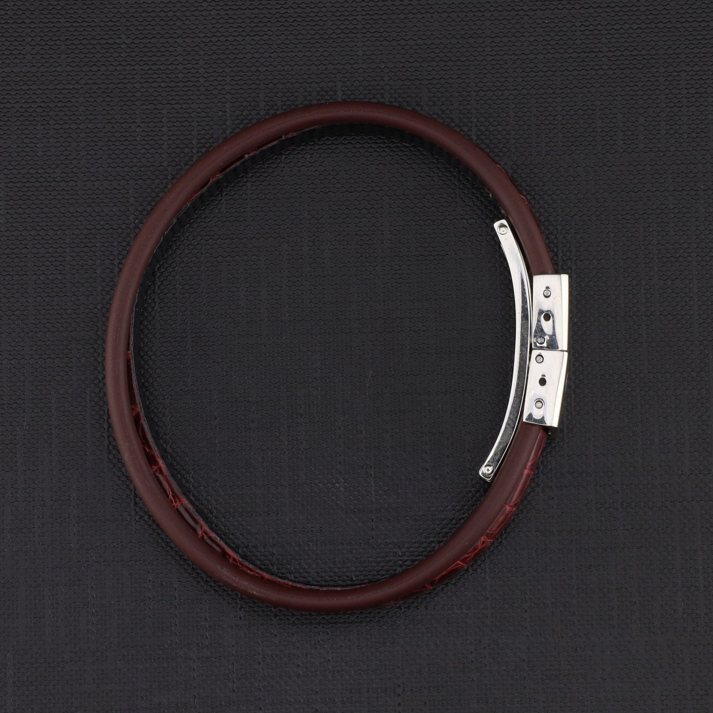 Armband Alligator bordeaux