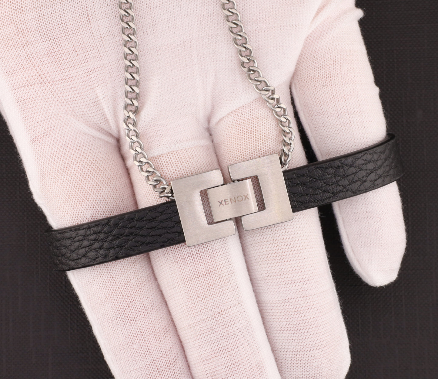 B-Armband ES 000 Leder 21 cm