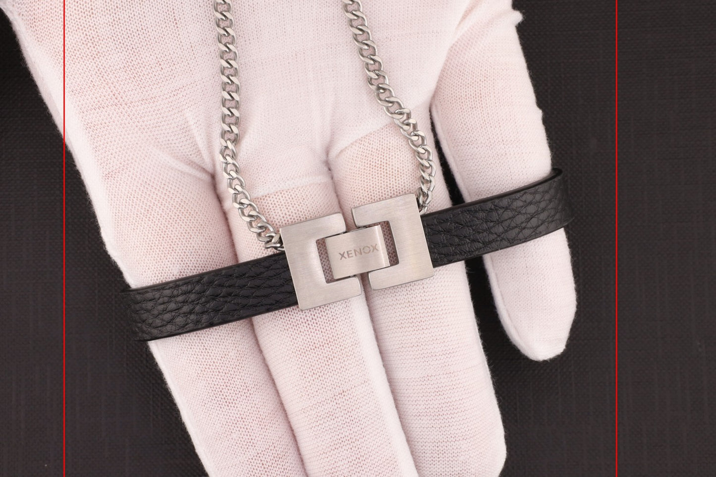 B-Armband ES 000 Leder 21 cm