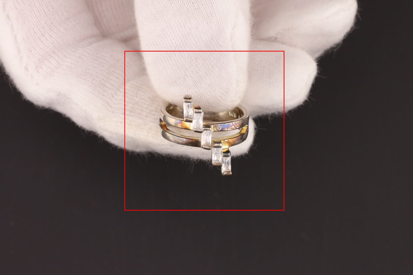 Ring Zirkonia - Größe / Maß 52