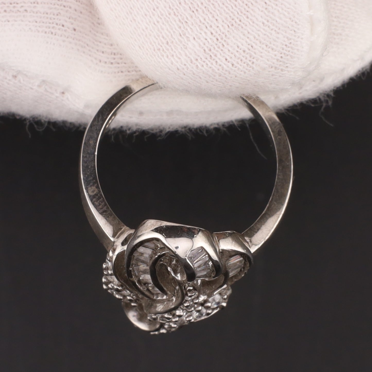 Ring Zirkonia  - Größe / Maß 55