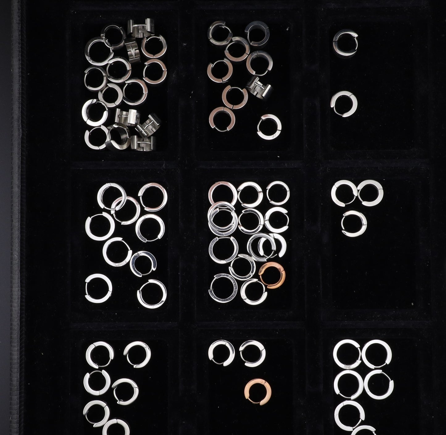 Konvolut Ohringe 65 Stück