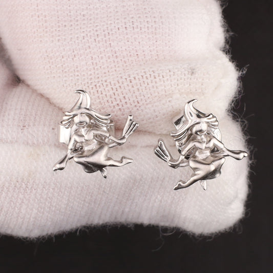 Ohrstecker Perle Türk/Weiss