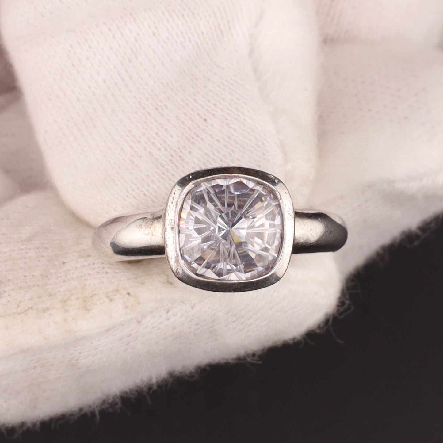 Ring Zirkonia  - Größe / Maß 52