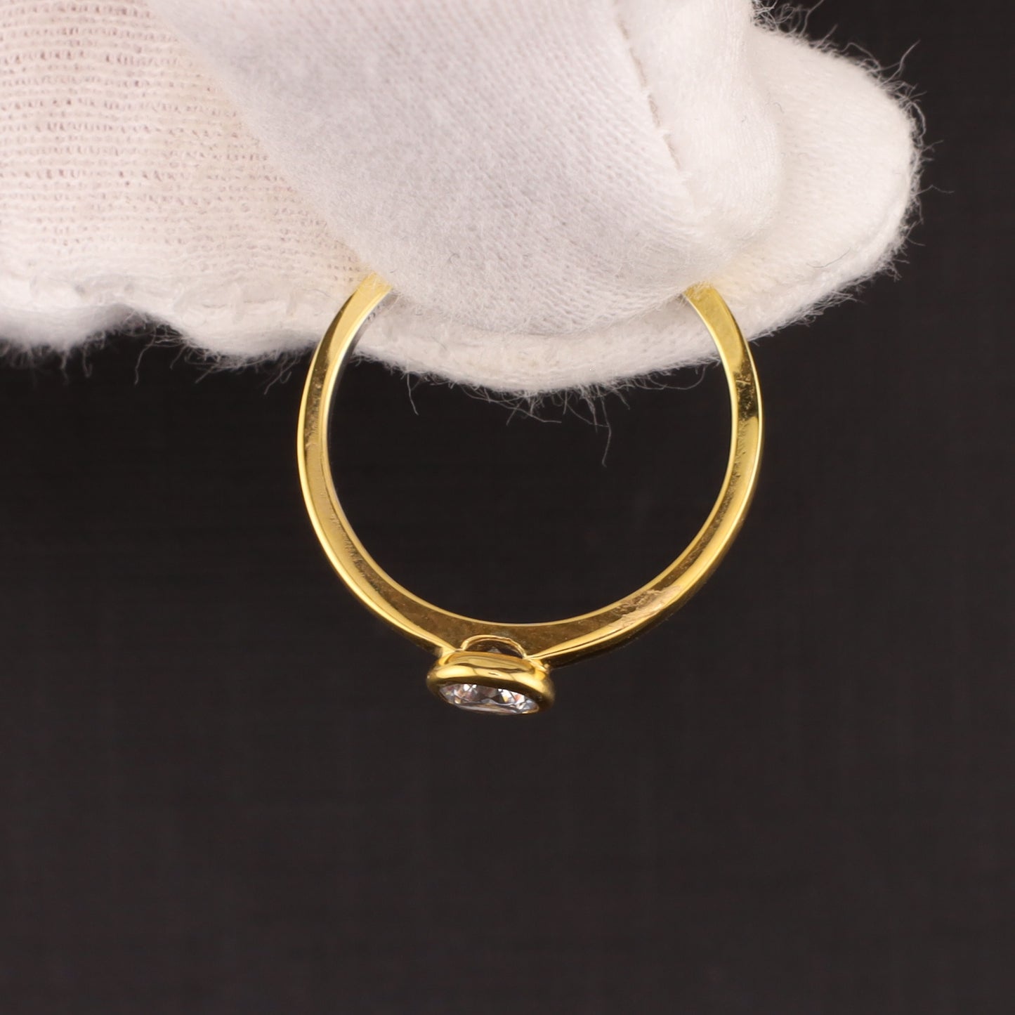 Ring Zirkonia  - Größe / Maß 56