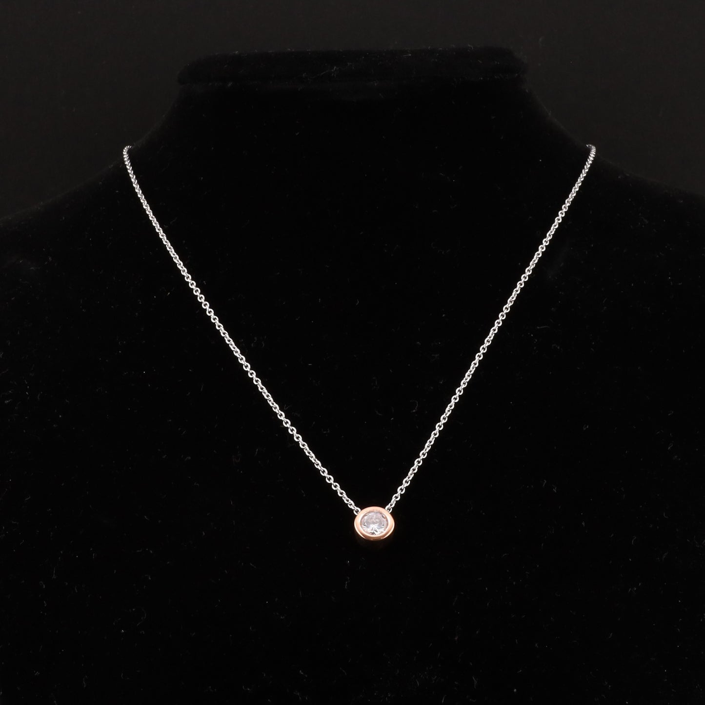 Collier Zirkonia 45 cm