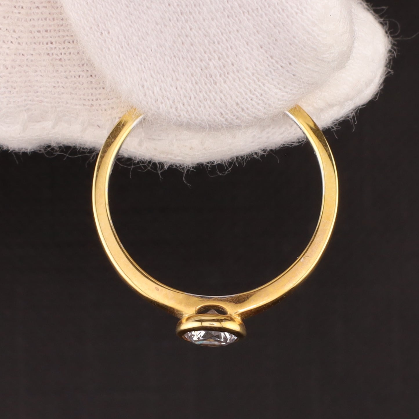 Ring Zirkonia  - Größe / Maß 54