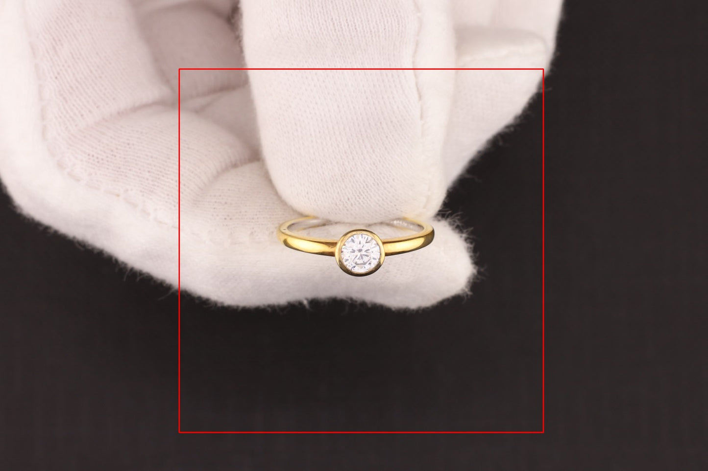 Ring Zirkonia  - Größe / Maß 50