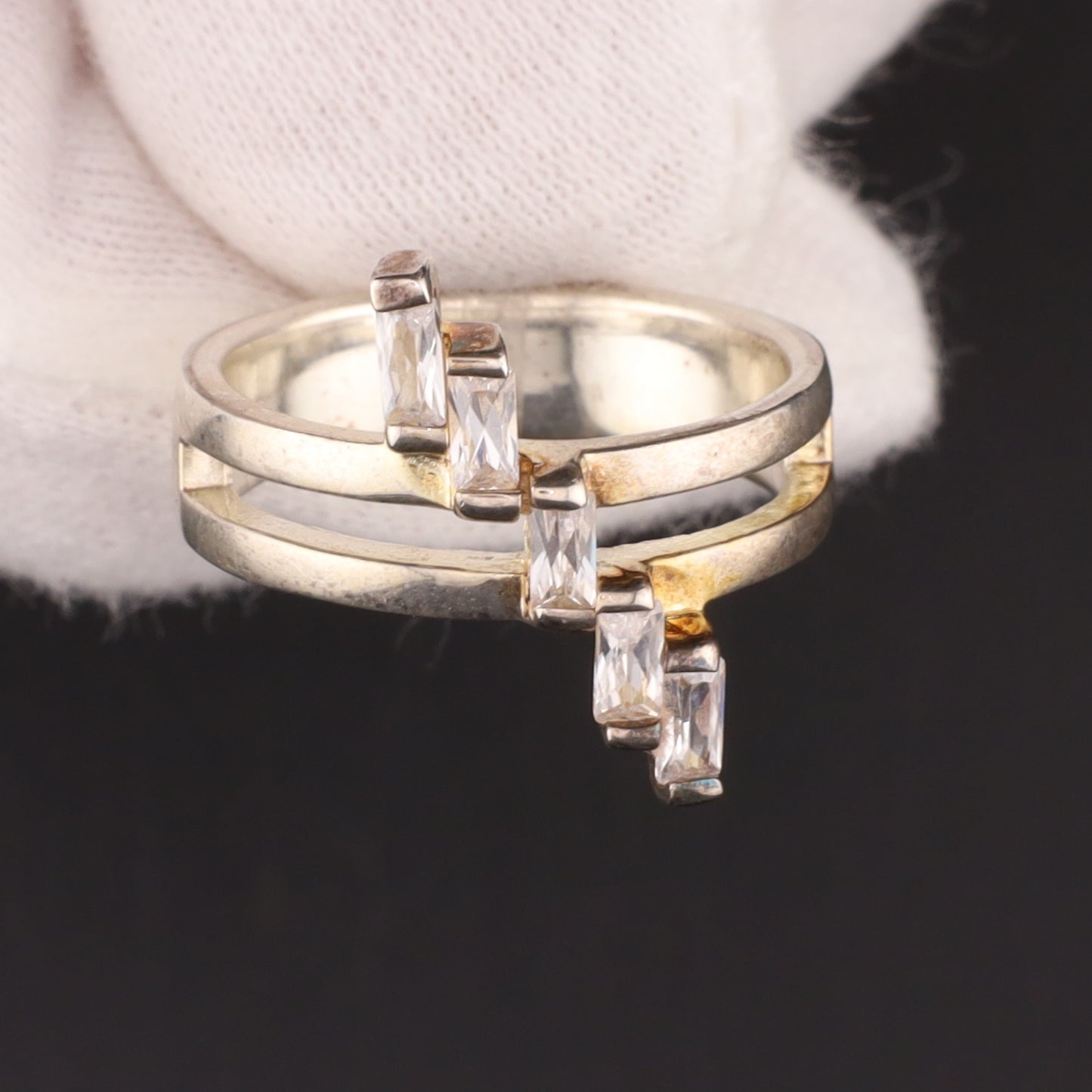 Ring Zirkonia - Größe / Maß 55