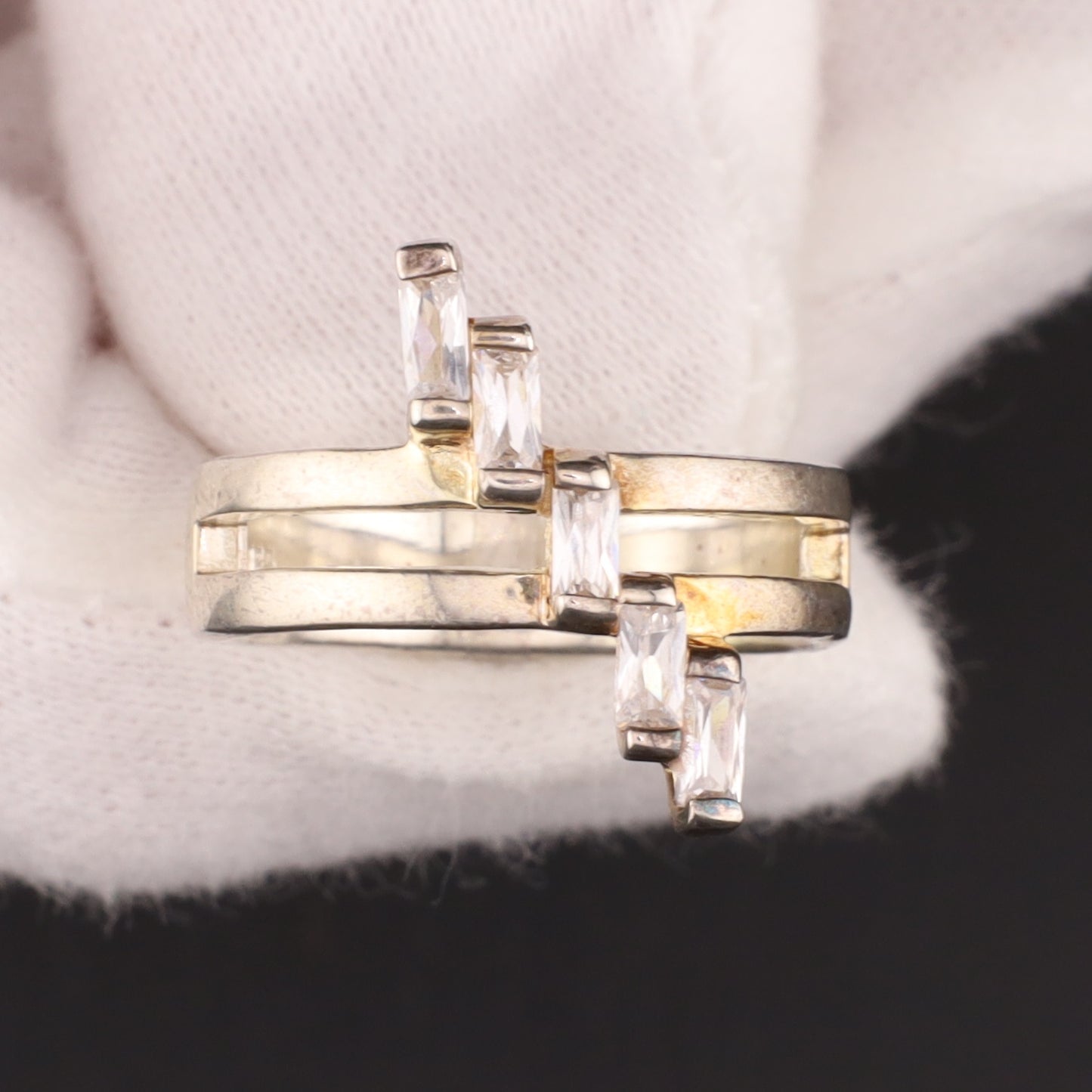 Ring Zirkonia - Größe / Maß 55