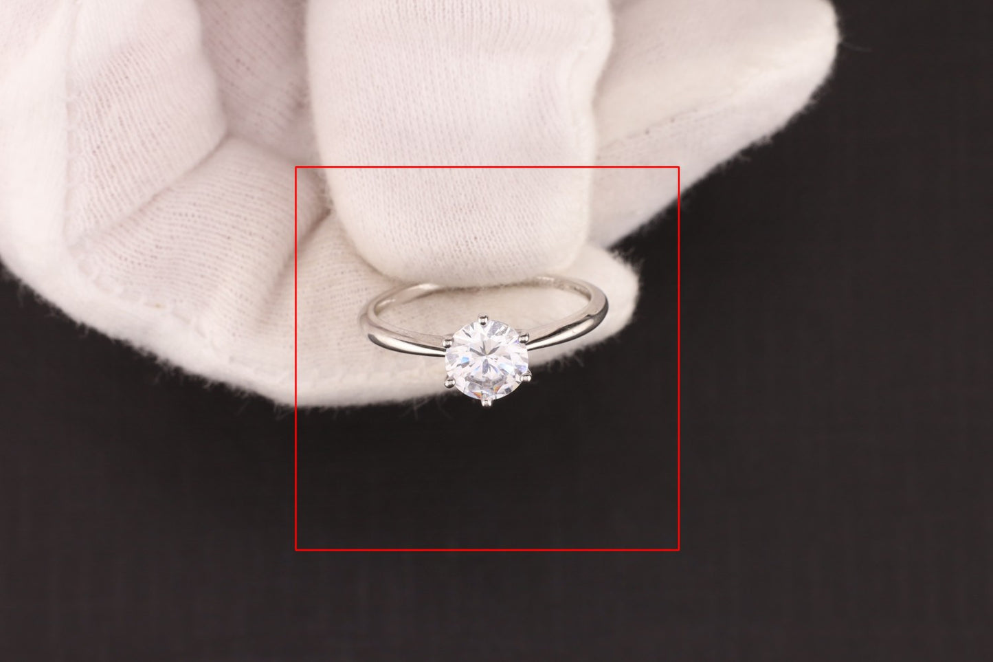 Ring Zirkonia - Größe / Maß 58