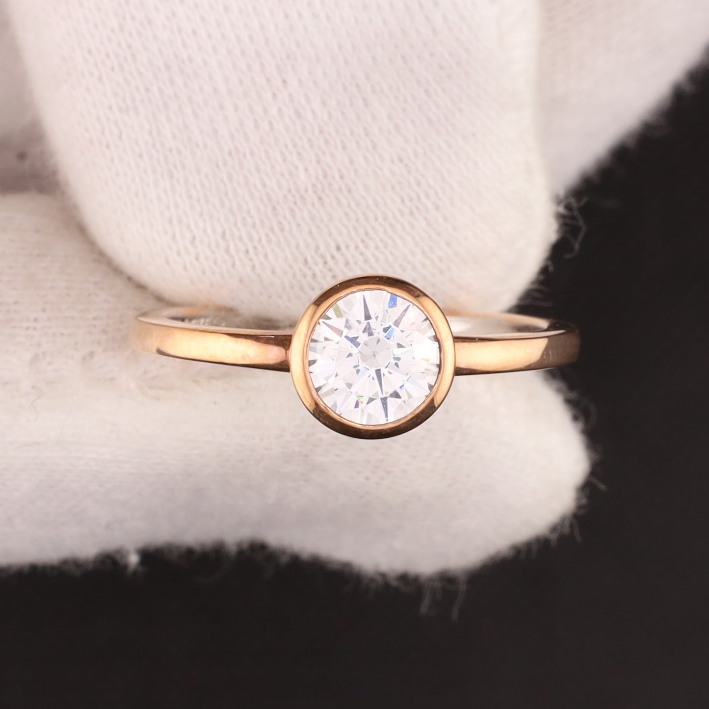 Ring Zirkonia - Größe / Maß 54