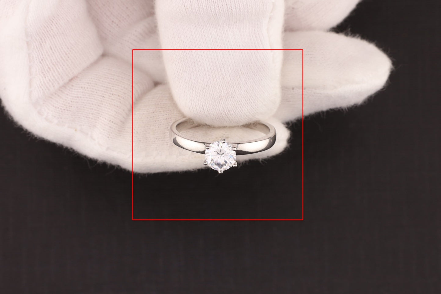 Ring Zirkonia - Größe / Maß 58