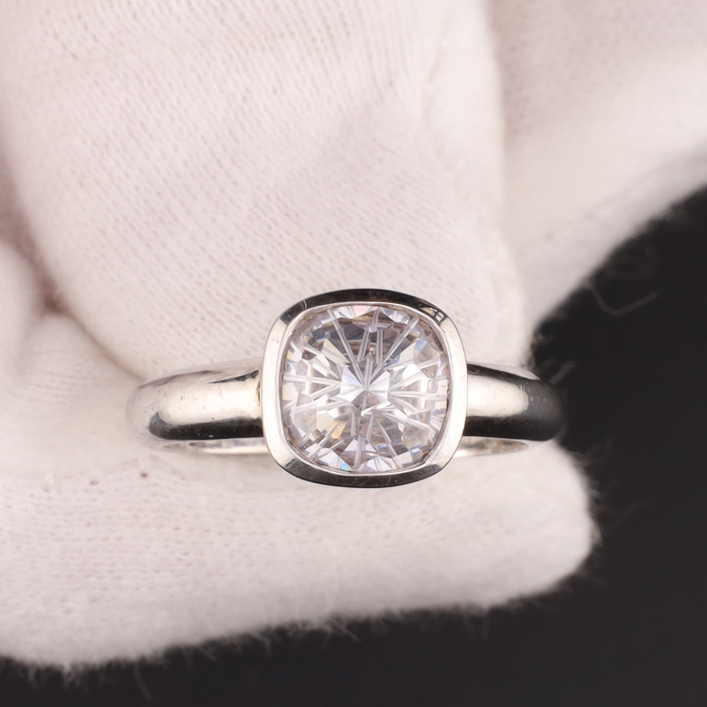 Ring Zirkonia  - Größe / Maß 55